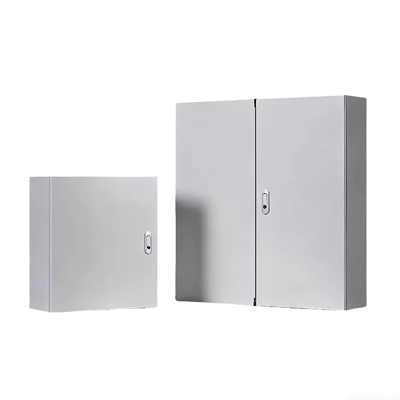 Divara quraşdırılmış metal elektrik paylayıcı qutu